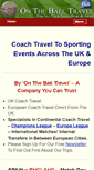 Mobile Screenshot of ontheballtravel.com